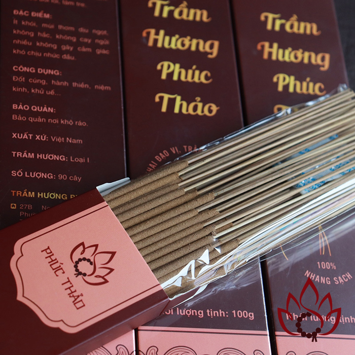Nhang Trầm Hương Tự Nhiên Có Tăm | 100 gram | Loại 1